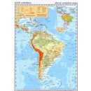 Mapy Jižní Amerika Obecně zeměpisná mapa
