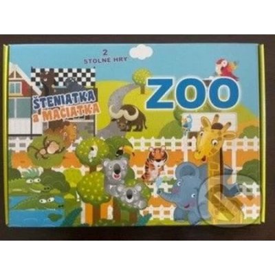 O-press ZOO / Šteniatka a mačiatka 2 stolné hry – Hledejceny.cz