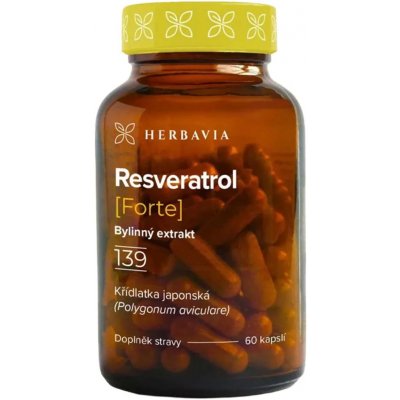Herbavia Resveratrol forte 60 kapslí – Hledejceny.cz