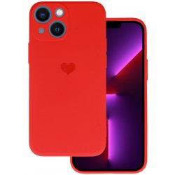 Vennus Silikonové se srdcem Iphone 14 Pro design 1 červené