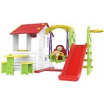 iMex Toys Zahradní domeček s houpačkou a skluzavkou pro děti 5v1 – Zboží Mobilmania
