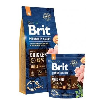 Brit Premium by Nature Adult M 1 kg