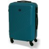 Cestovní kufr BERTOO Milano zelená 60x40x24 cm 52 l
