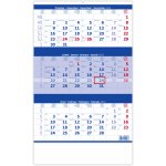 nástěnný Tříměsíční modrý 2025 – Zboží Mobilmania