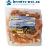 For Dogs and Cats Kuřecí filety na tyčce z buvolí kůže 6 cm 500 g – Zboží Mobilmania