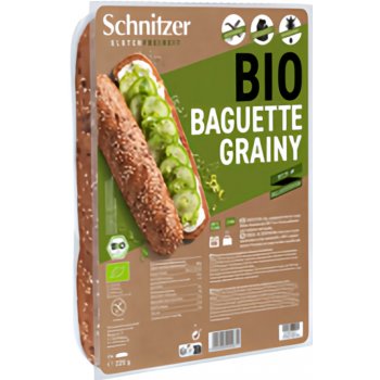 Schnitzer Bio Bagety celozrnné bez lepku 2 ks 320 g