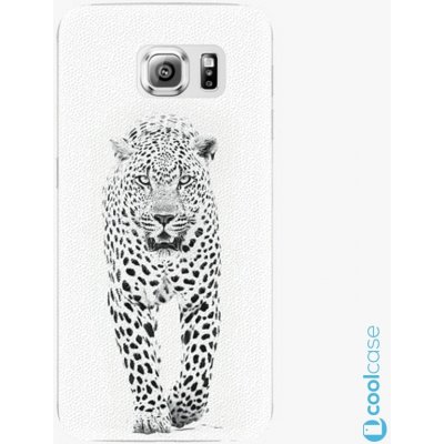 Pouzdro iSaprio White Jaguar - Samsung Galaxy S6 Edge