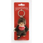Přívěsek na klíče Monchhichi kluk červený bryndáček Mončiči – Sleviste.cz