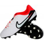 Nike Tiempo Legend 10 Academy FG/MG JR bílo-červené DV4348-100 – Zboží Dáma