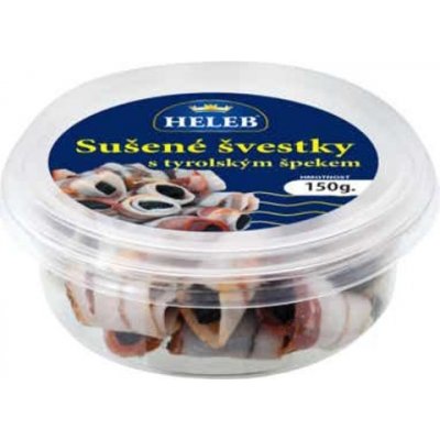 Heleb Sušené švestky s tyrolským špekem 150 g – Zboží Dáma