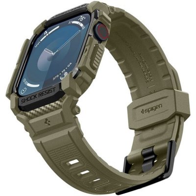 Spigen Rugged Armor Pro Apple Watch X 46mm vintage khaki ACS08608 – Zboží Živě
