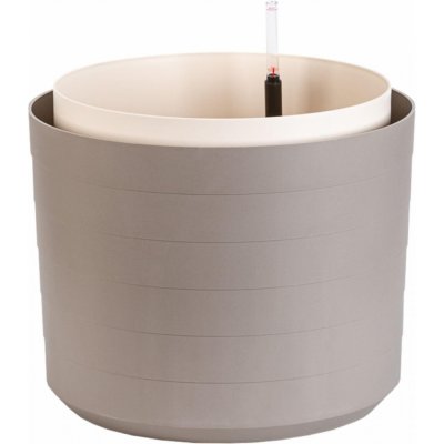 Plastia Samozavlažovací velkoobjemový květináč Berberis 55 taupe + slonová kost – Zboží Dáma Plastia Samozavlažovací velkoobjemový květináč Berberis 55 taupe + slonová kost – Zboží Dáma