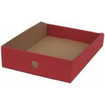 Model Obaly Šuplík do zakladače "čtyřbox", červený – Hledejceny.cz