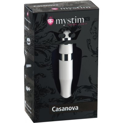Mystim Casanova elektro tyč vibrátor bílá – Zboží Dáma