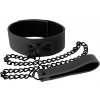 SM, BDSM, fetiš NS Novelties Renegade Bondage Collar vinylový obojek s vodítkem