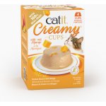Catit Creamy Cups kuře s mangem 4 x 25 g – Hledejceny.cz