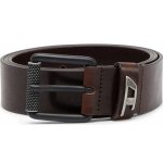 Diesel D LOGO B-DAVE II BELT DARK BROWN – Zboží Dáma