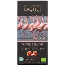 Cachet Mléčná čokoláda 40% karamel a mořská sůl 100 g