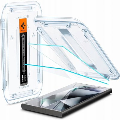 Spigen Glass tR EZ Fit HD Transparency 2 Pack Samsung Galaxy S24 Ultra AGL07495 – Zboží Mobilmania