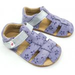 EF Barefoot sandály Lilac Flowers – Zboží Dáma