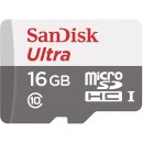 paměťová karta SanDisk microSDHC 16 GB Ultra Android UHS-I SDSQUNB-016G-GN3MN
