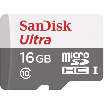 SanDisk microSDHC 16 GB Ultra Android UHS-I SDSQUNB-016G-GN3MN