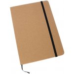 MPM Linkovaný poznámkový blok s deskami z recyklovatelného kraftového papíru Idah A5 - černý G01.4305.90 – Zboží Dáma