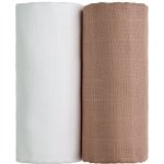 T-TOMI TETRA osušky EXCLUSIVE COLLECTION white + beige / bílá + béžová – Zboží Dáma
