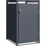 STILISTA Přístřešek na popelnici 68 x 80 x 116 cm antracit – Zboží Mobilmania