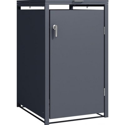 STILISTA Přístřešek na popelnici 68 x 80 x 116 cm antracit – Zboží Mobilmania