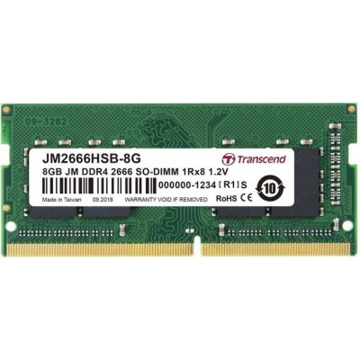 Transcend JetRam DDR4 8GB 2666MHz CL19 JM2666HSB-8G – Hledejceny.cz