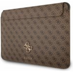 Guess 4G Metal Logo Sleeve MacBook 13" Air hnědá GUCS13G4GFBR – Zboží Živě
