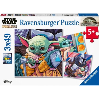 Ravensburger 052417 Star Wars Mandalorian 3x49 dílků