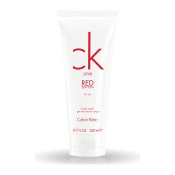 Calvin Klein CK One Red Edition for Her sprchový gel 200 ml