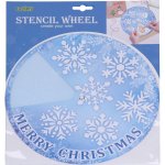 Wiky Dekorace ŠABLONA kolo na sníh 31,2x25,5 cm VÁNOCE – Hledejceny.cz