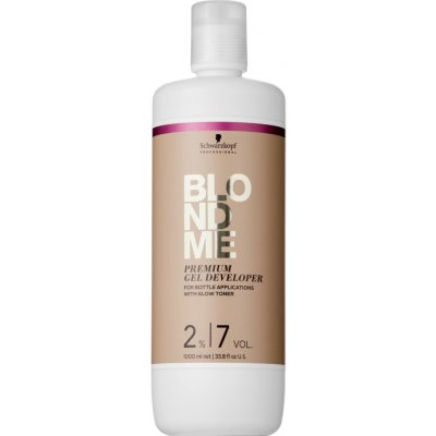 Schwarzkopf Professional Blondme Premium Gel Developer vyvíječ barvy 2% 1000 ml – Hledejceny.cz