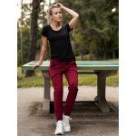 BHiStyle dámské baggy ROXANE bordó – Hledejceny.cz