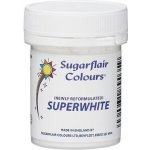 Sugarflair Prášková barva Běloba bílá 20g – Zboží Dáma