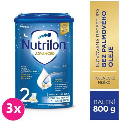 NUTRILON 2 Advanced Good Night 3 x 800 g