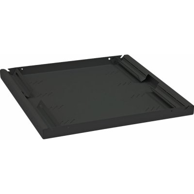 Triton police A4 s perforací RAC-UP-450-A4, 19", 1U/450mm, nostnost 80Kg, šedá – Hledejceny.cz