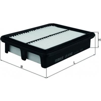 Vzduchový filtr KNECHT LX 4142 – Hledejceny.cz
