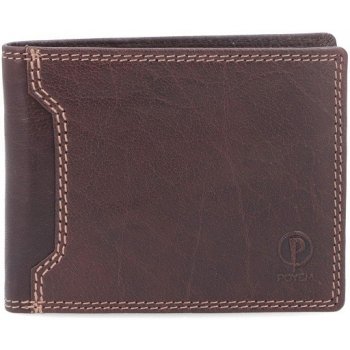 Poyem Andora Pánská kožená peněženka 5205 hnědá