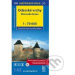 Cyklomapa 145 Oderské vrchy Moravská brána – Hledejceny.cz