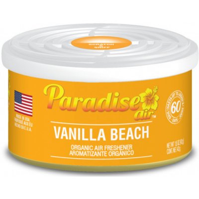 Paradise Air Organic Air Freshener Vanilla Beach 42 g – Zboží Mobilmania