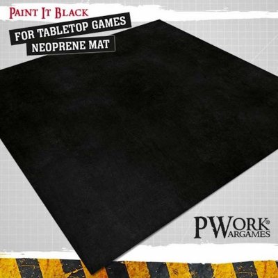 Herní Podložka Paint It Black Tabletop Board Game Mat 122x122 Pwork – Zboží Mobilmania