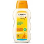 Weleda Měsíčkový kojenecký krém 75 ml + kojenecká koupel 200 ml + kojenecký olej 200 ml + Bavlněná plena s potiskem dárková sada – Zboží Dáma