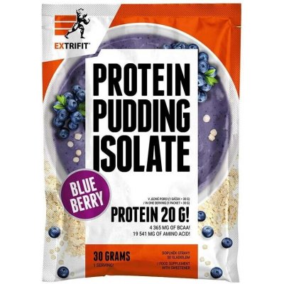 Extrifit Protein Pudding Isolate blueberry 30 g – Zboží Dáma