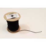 Tkaczik Klobouková guma Černá Velikost: návin 4m – Zboží Mobilmania