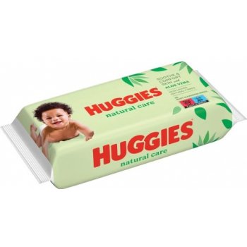 Huggies Single Natural Care čisticí ubrousky 56 ks