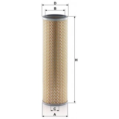 MANN-FILTER Vzduchový filtr MANN MF C16167 – Hledejceny.cz